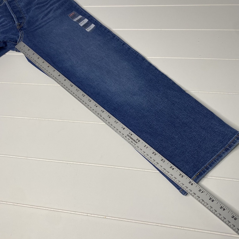 Levis Ribcage Straight Ankle Button Fly Super High Rise Jeans Size 26X27 - Picture 12 of 16